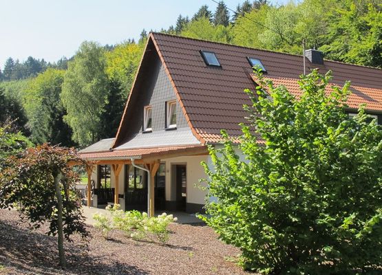 Lavish Villa in Schutzbach with Recreation Room & Mountain Views