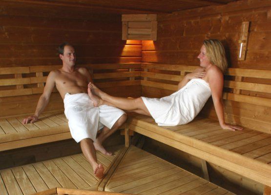 Hirsimökin sauna